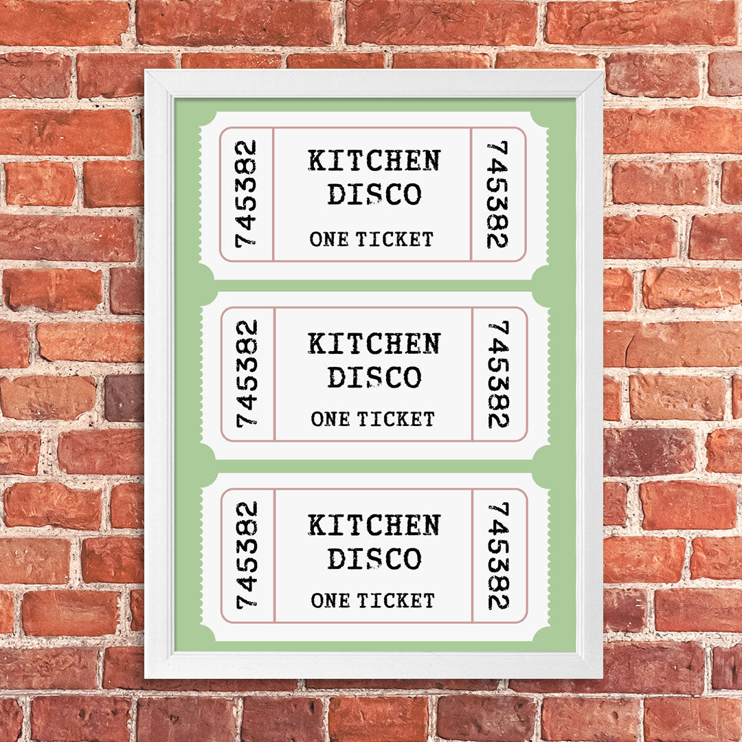 Tablou Kitchen Disco Ticket, A3, 42x30cm