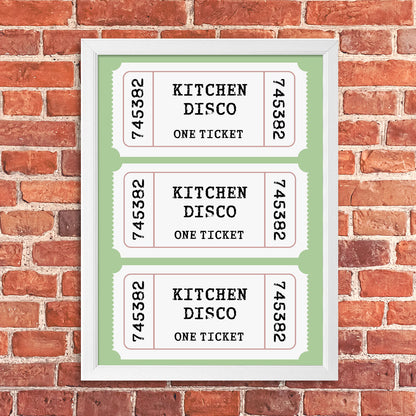 Tablou Kitchen Disco Ticket, A3, 42x30cm