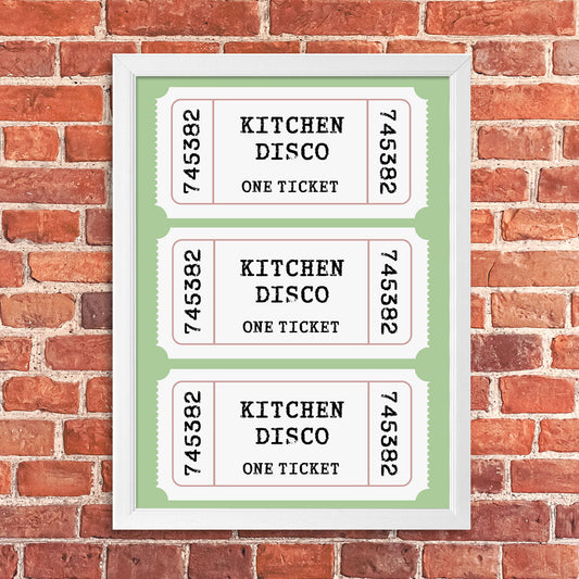 Tablou Kitchen Disco Ticket, A3, 42x30cm