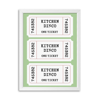 Tablou Kitchen Disco Ticket, A3, 42x30cm