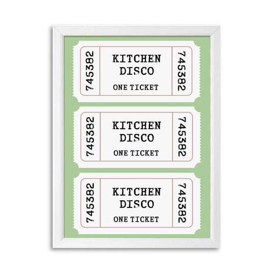 Tablou Kitchen Disco Ticket, A3, 42x30cm