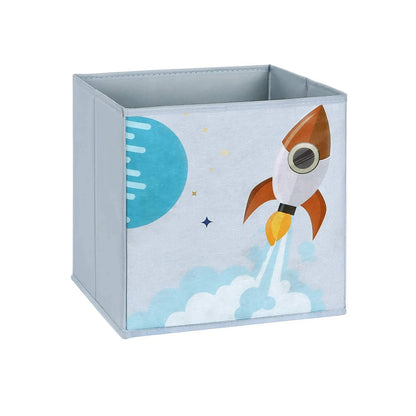 Organizator de jucarii si carti pentru copii, multifunctional cu 2 cutii de depozitare, 93x30x100cm, alb